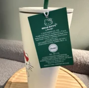Hello Kitty x Starbucks Stainless Steel Cold Cup & Gift Card BUNDLE - 2025 NEW❣️ - Image 4